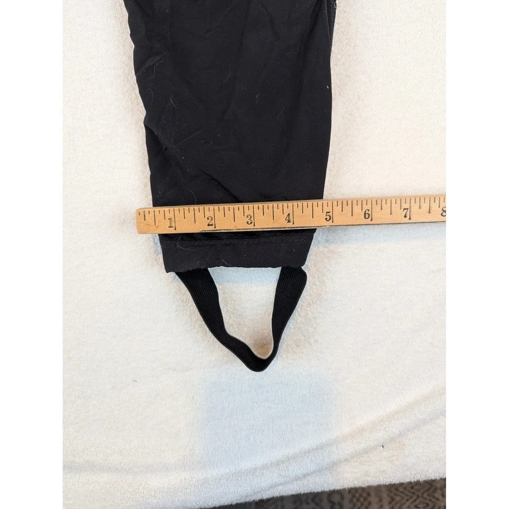 Novara by REI Mens X Large Black Cycle Blast Vermont Gear Pants Stirrups Zippers